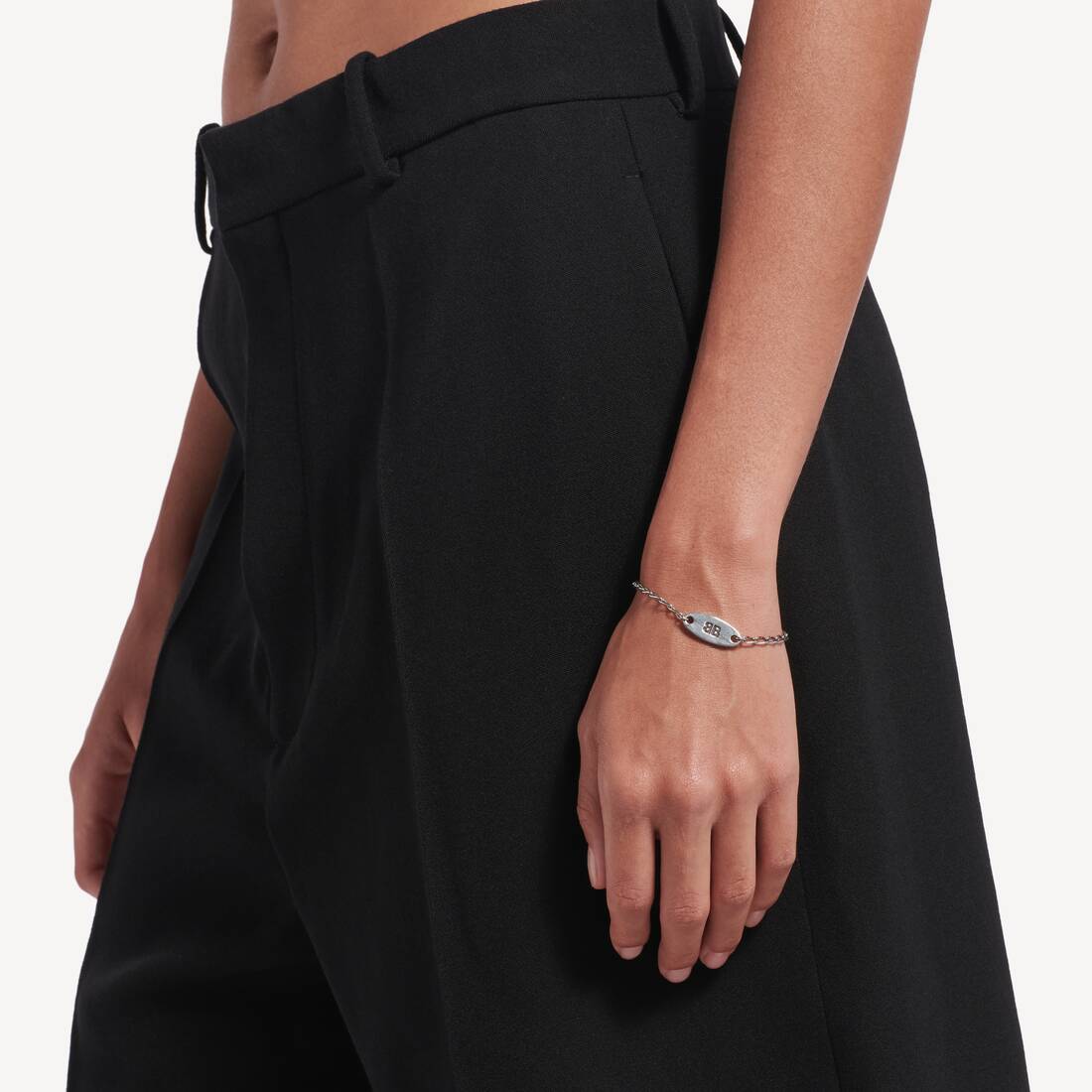 Bracelet Everyday in Argent | Balenciaga Suisse FR - Image 5