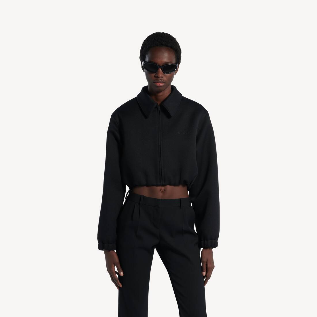 ブラック の ウィメンズ クロップド Blouson | Balenciaga 日本 JA - Image 6