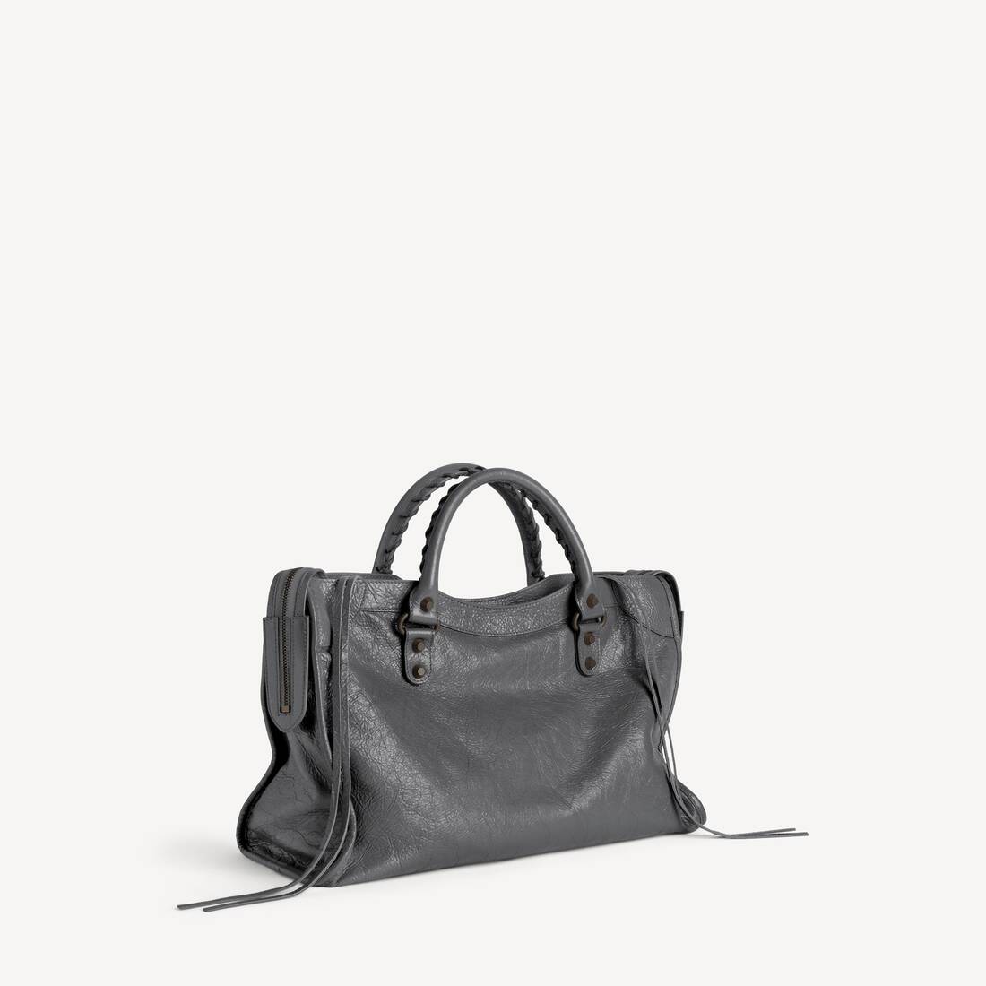 Le City Bag Medium in Volcanic Rock | Balenciaga United States EN - Image 3