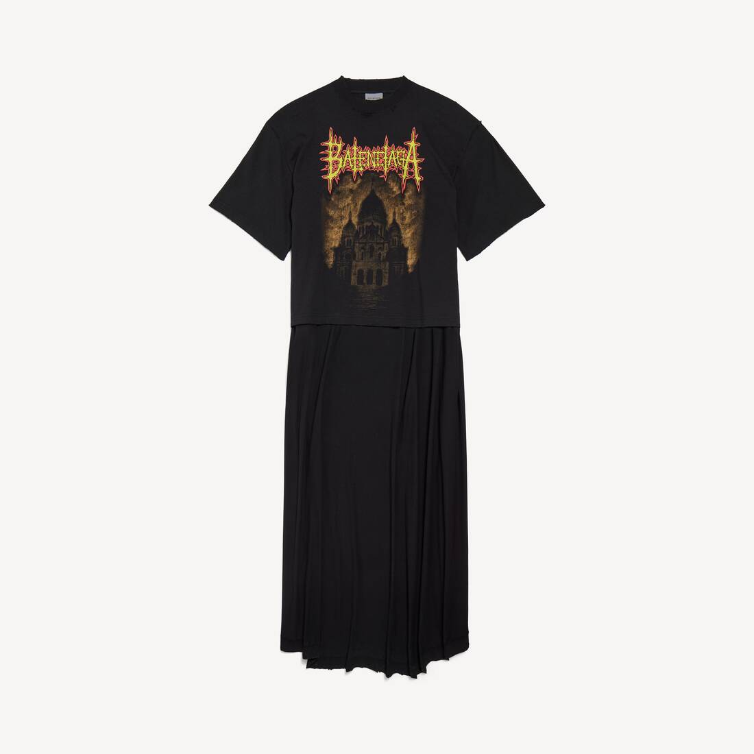 balenciaga t shirt dress Icon Print T-Shirt shirt dress features a crewneck Balenciaga sacr cur train t-shirt