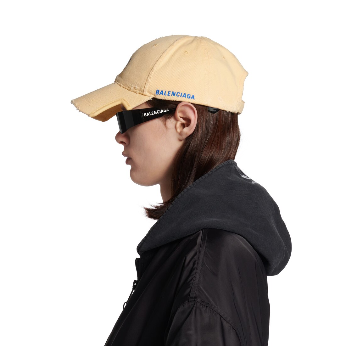 BALENCIAGA Laurel Classic キャップ ロゴ ユニセックス Laurel Classic Cap in Faded Black/red | Balenciaga US