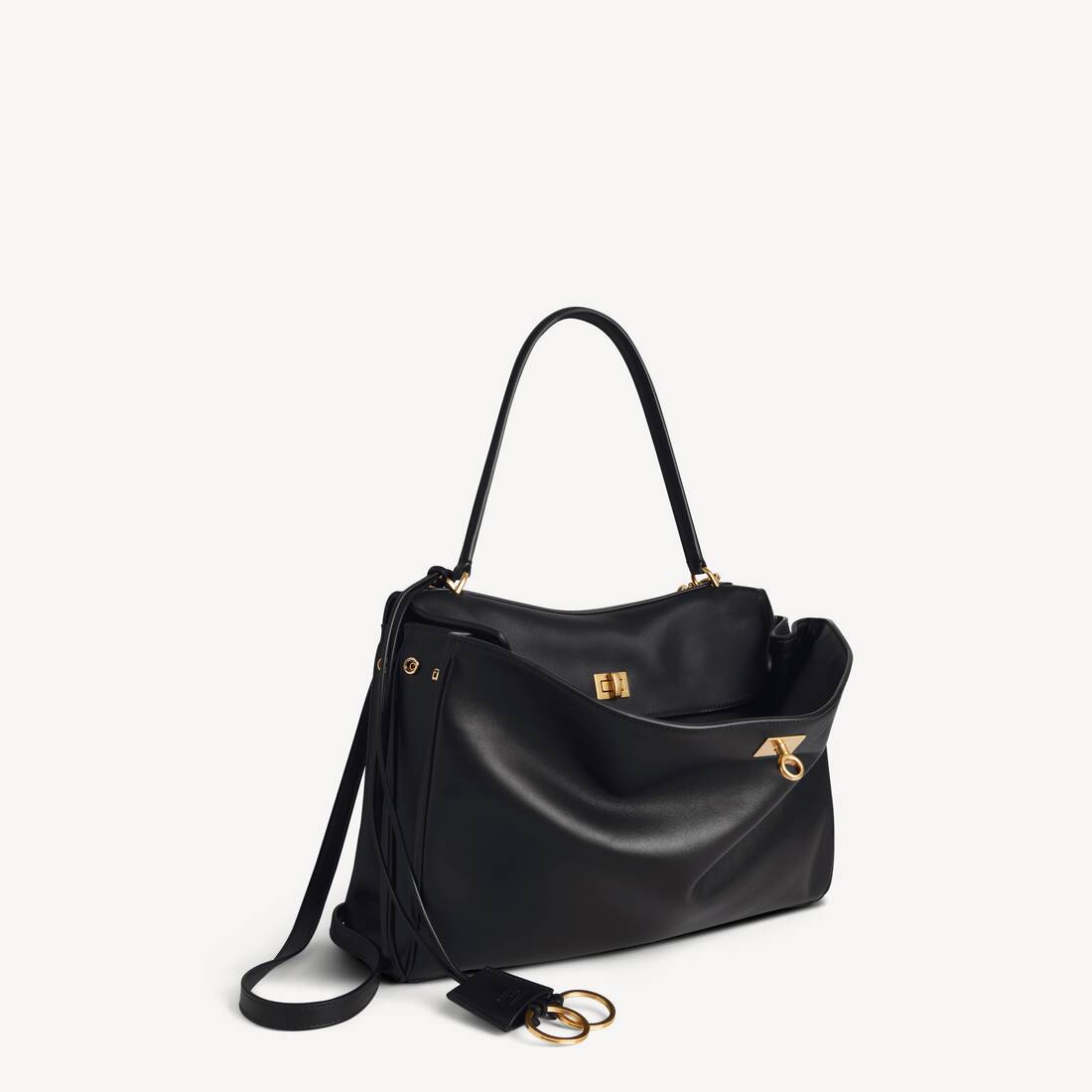 Women's Rodeo Handbag Medium in Black | Balenciaga Netherlands EN - Image 2