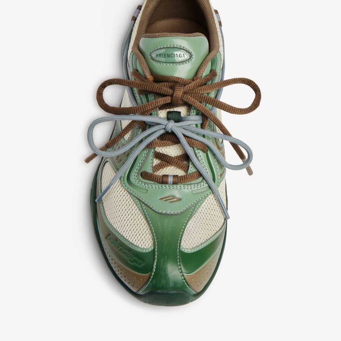 Men's Radar Gradient Lines Sneaker in Beige/green/grey/brown | Balenciaga Republic Of Korea EN - Image 2