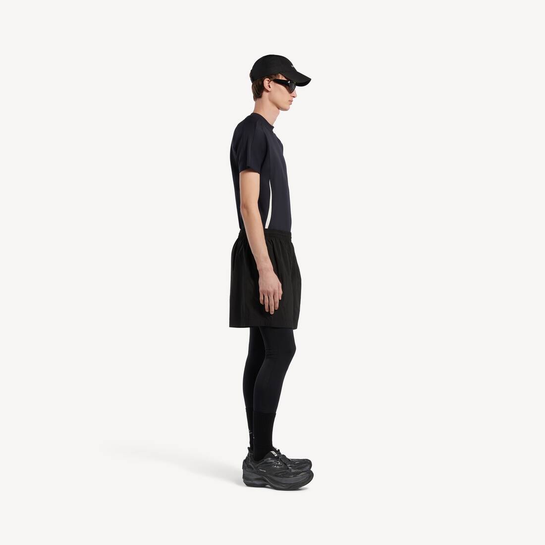 Men's Bodies Swim Shorts in Black | Balenciaga Romania EN - Image 5