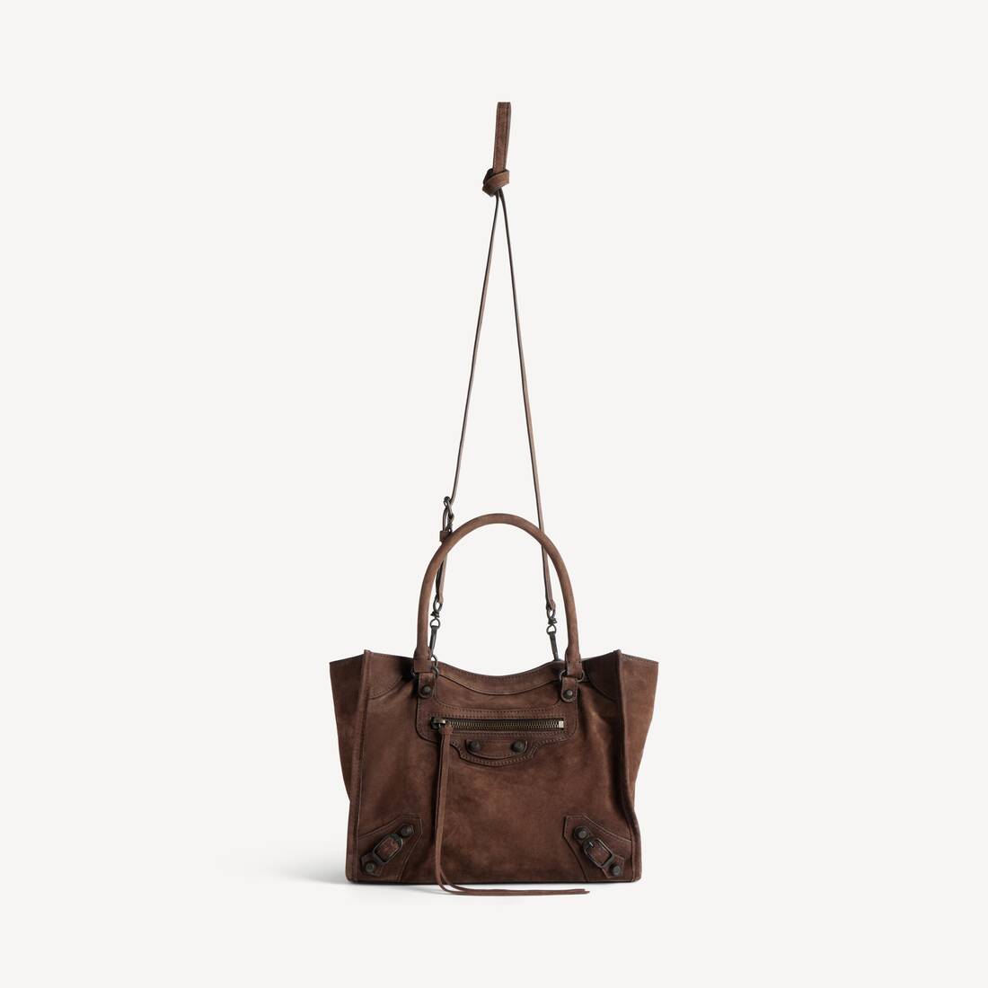 Borsa Tote Le City Mini da Donna in Espresso Chiaro | Balenciaga Italia IT - Image 4