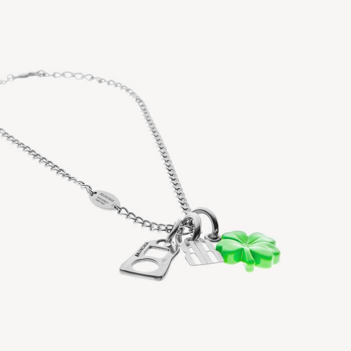 carousel clover collector necklace 