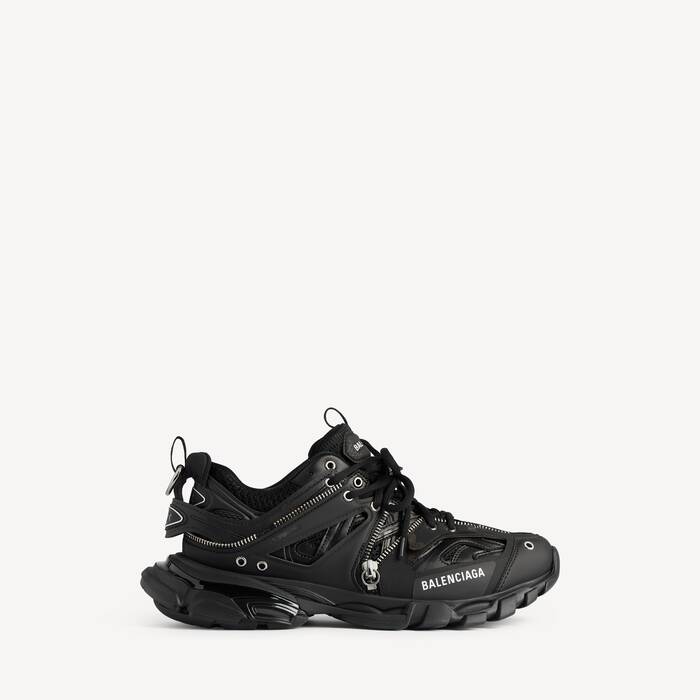Women's Track Zip Sneaker in Black - Women | Balenciaga Australia EN - Image 1