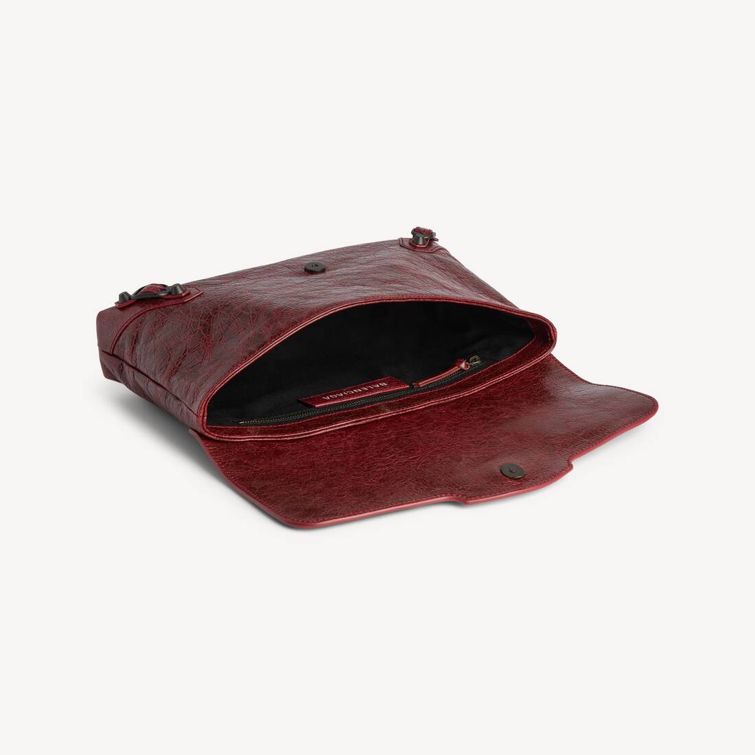 Women's Le City Clutch in Berry Red | Balenciaga United States EN - Image 4
