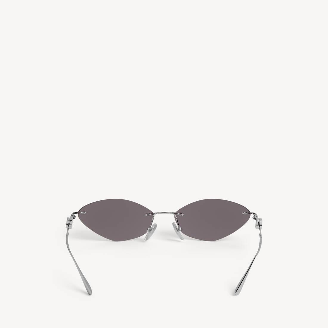 シルバー の ウィメンズ Nano キャットアイサングラス | Balenciaga 日本 JA - Image 2