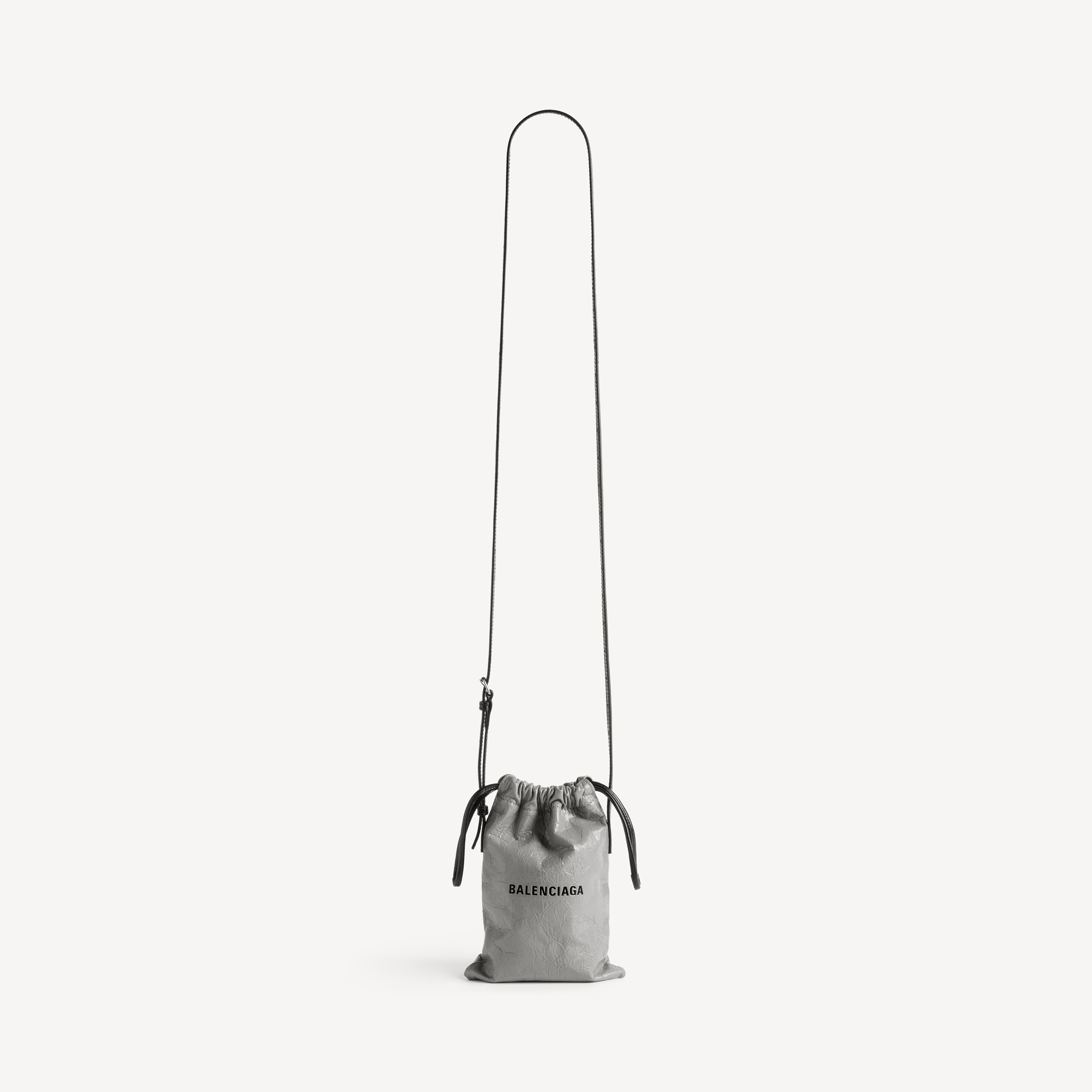 Balenciaga shopper phone holder