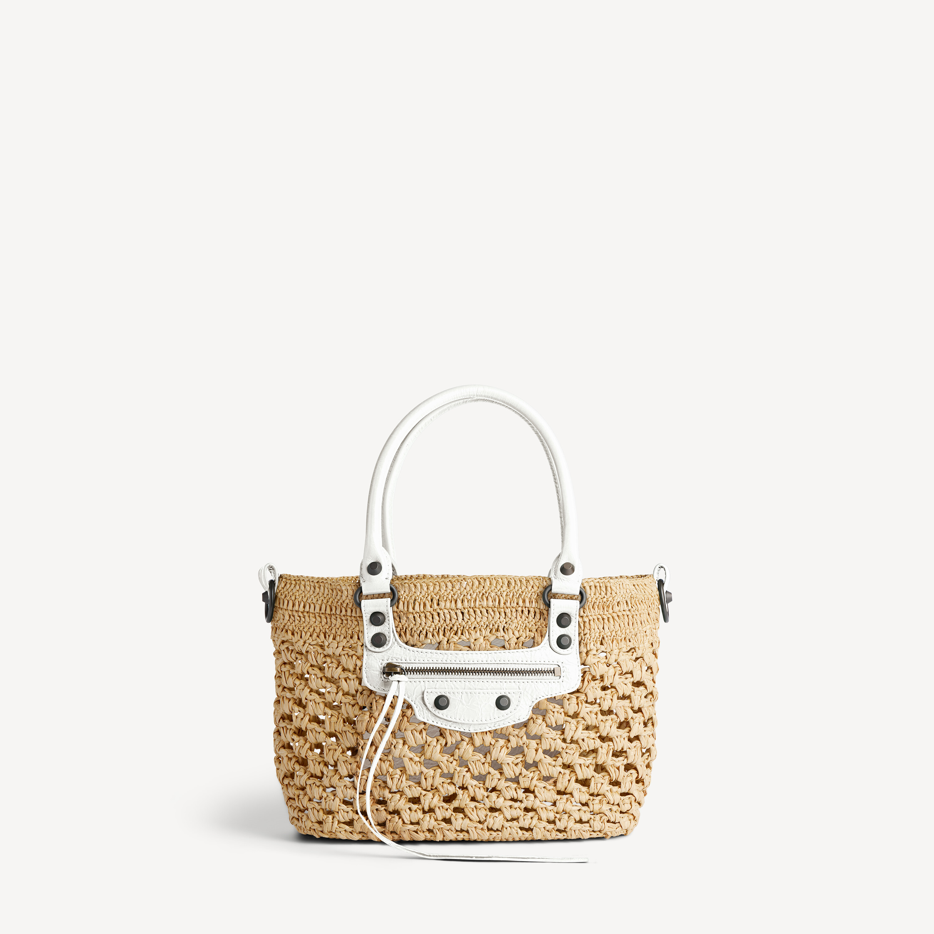 Women's Le City Basket Small in Natural/optic White