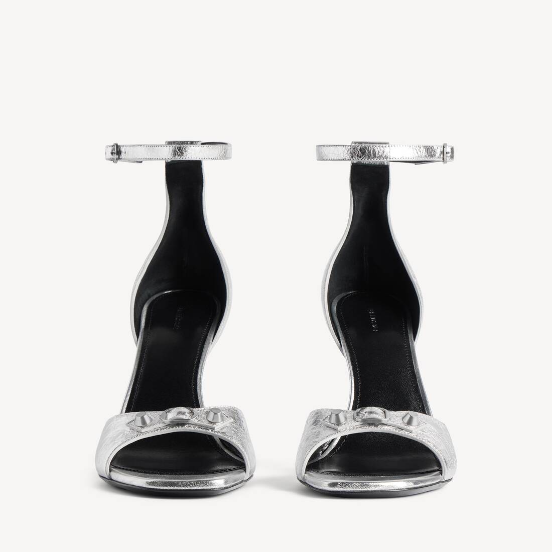 Women's City Uptown Sandal in Silver | Balenciaga United States EN - Image 3