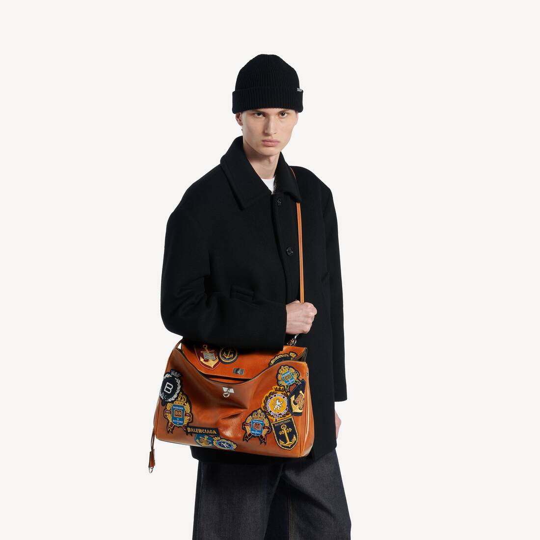 Men's Rodeo Handbag Large in New Tan/multicolor | Balenciaga Canada EN - Image 8