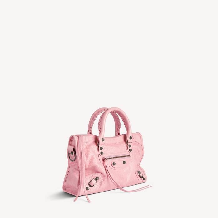 Sac Le City Petit pour Femme en Rose Vintage - Femme | Balenciaga Belgique FR - Image 2