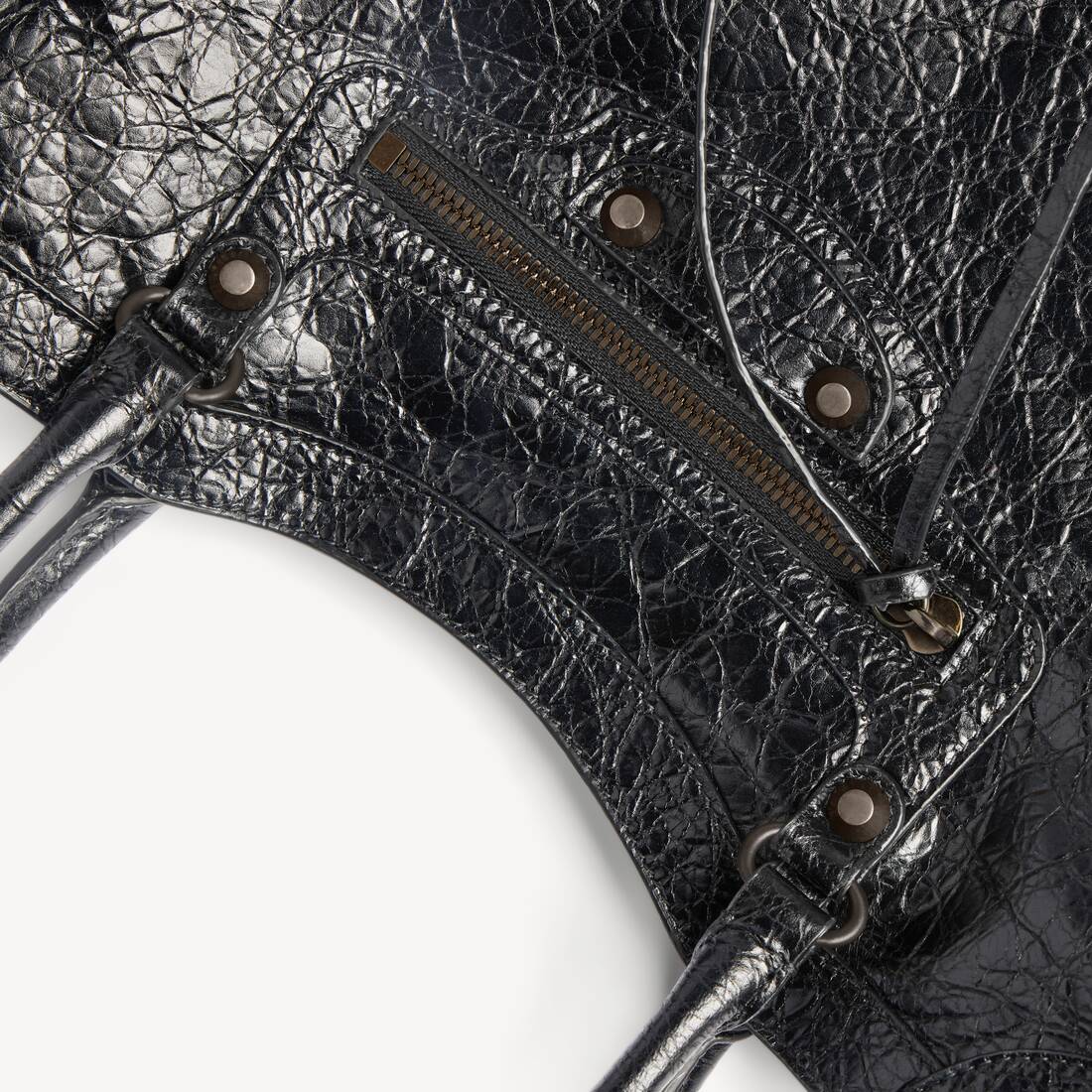Women's Le City Tote Bag Small in Black | Balenciaga Italy EN - Image 6