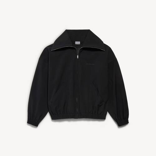 zip-up jersey jacket