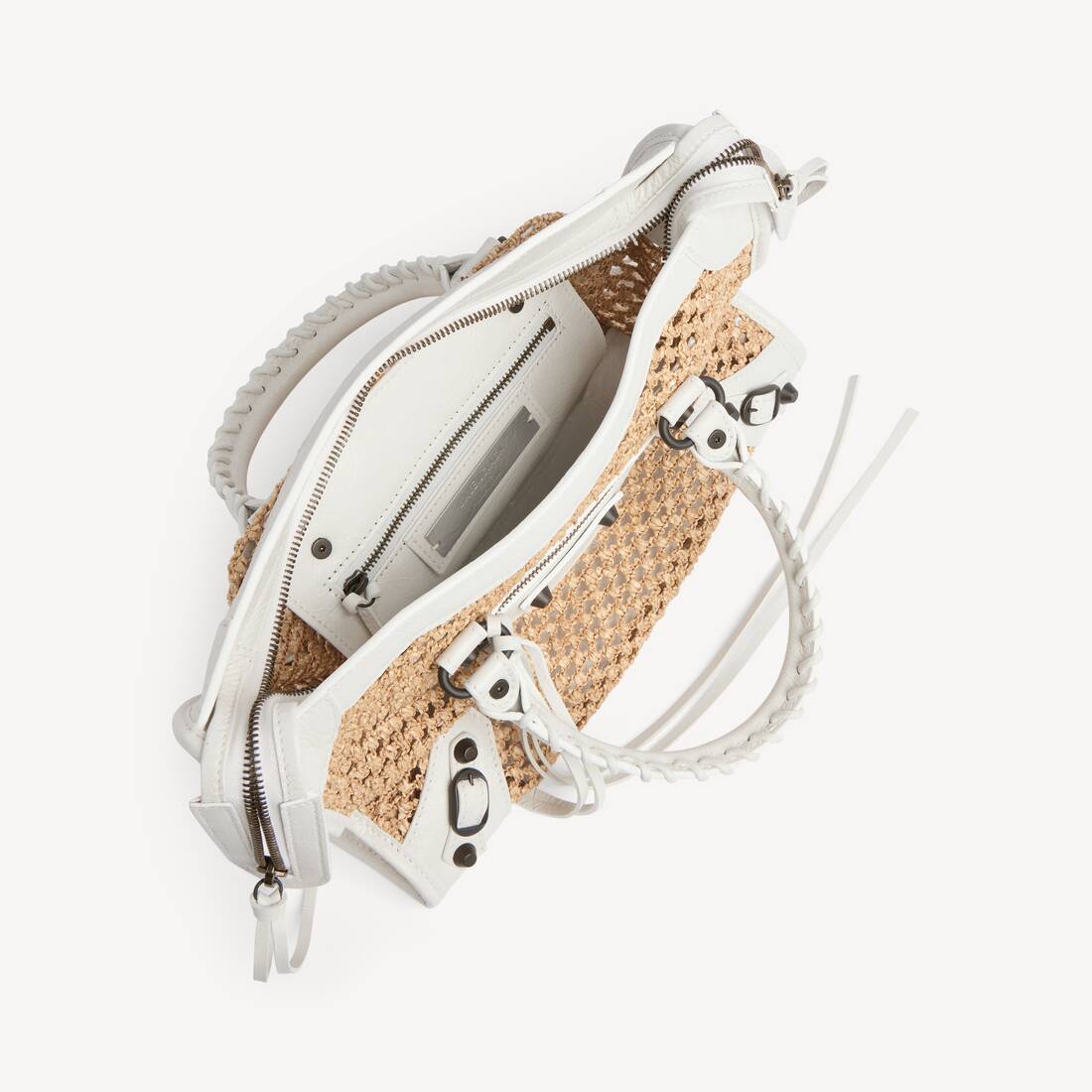 Bolso Le City Peque&ntilde;o para Mujer en Natural/blanco &Oacute;ptico | Balenciaga Espa&ntilde;a ES - Image 5