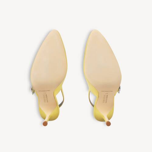 balenciaga | manolo blahnik zapato tal&oacute;n abierto
