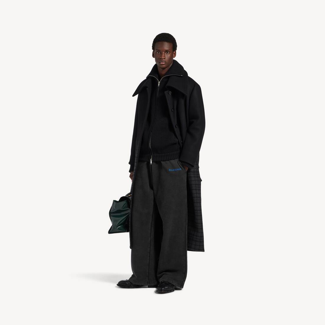 フェードブラック の メンズ Balenciaga Back オーバーサイズ バギースウェットパンツ | Balenciaga 日本 JA - Image 2