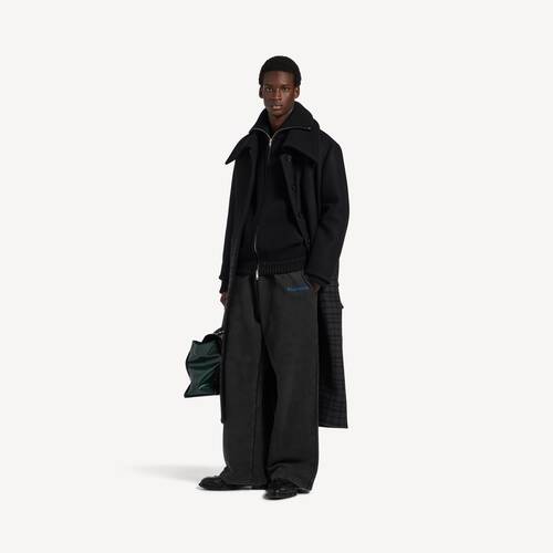 balenciaga back オーバーサイズ バギースウェットパンツ