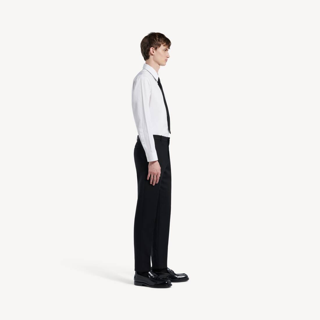 Men's Skinny Tailored Pants in Black | Balenciaga Canada EN - Image 3