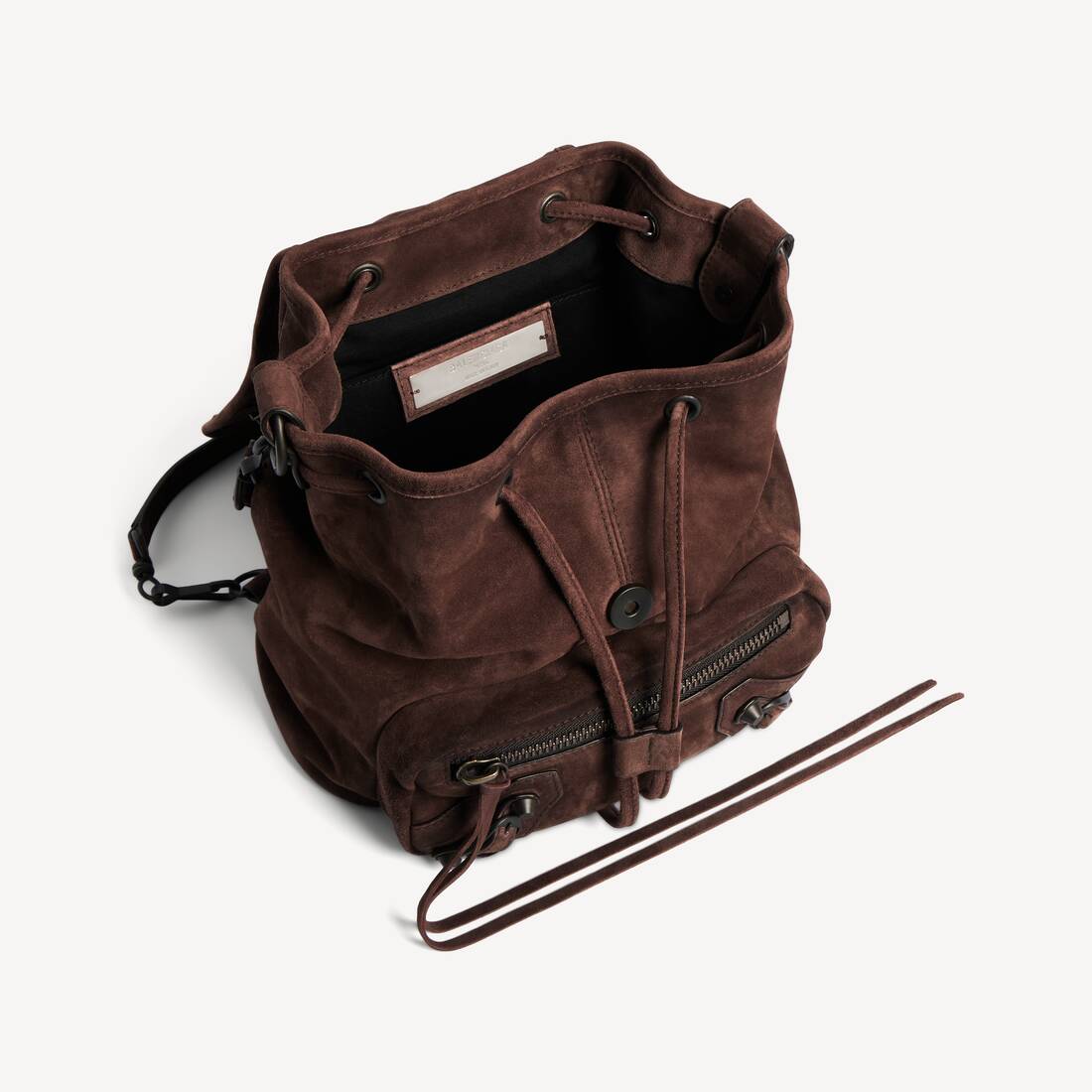 Women's Le City Backpack Mini in Light Espresso | Balenciaga United States EN - Image 4