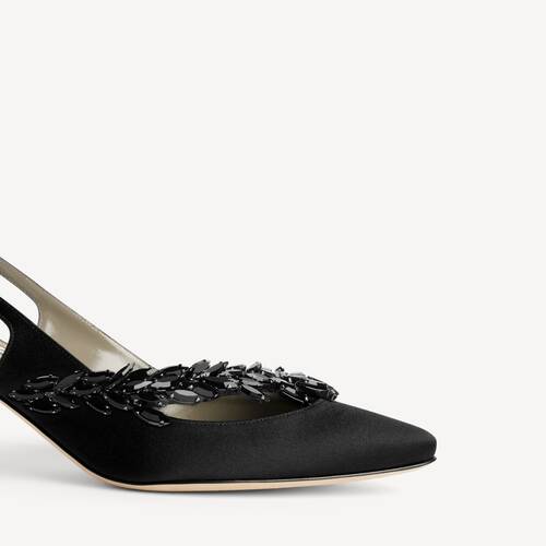 balenciaga | manolo blahnik zapato tal&oacute;n abierto