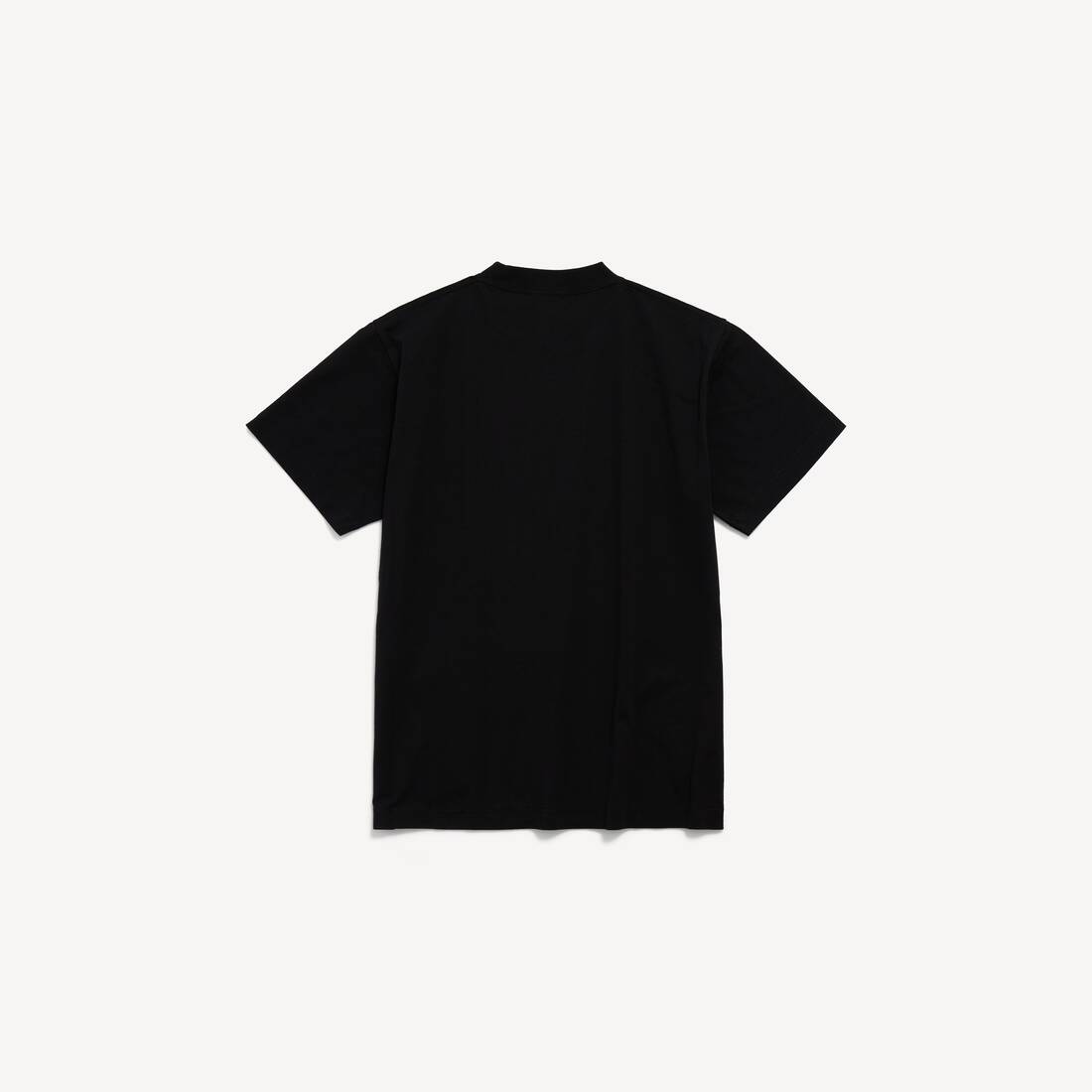 Women's Bodies Short Sleeves T-shirt in Black | Balenciaga Republic Of Korea EN - Image 2