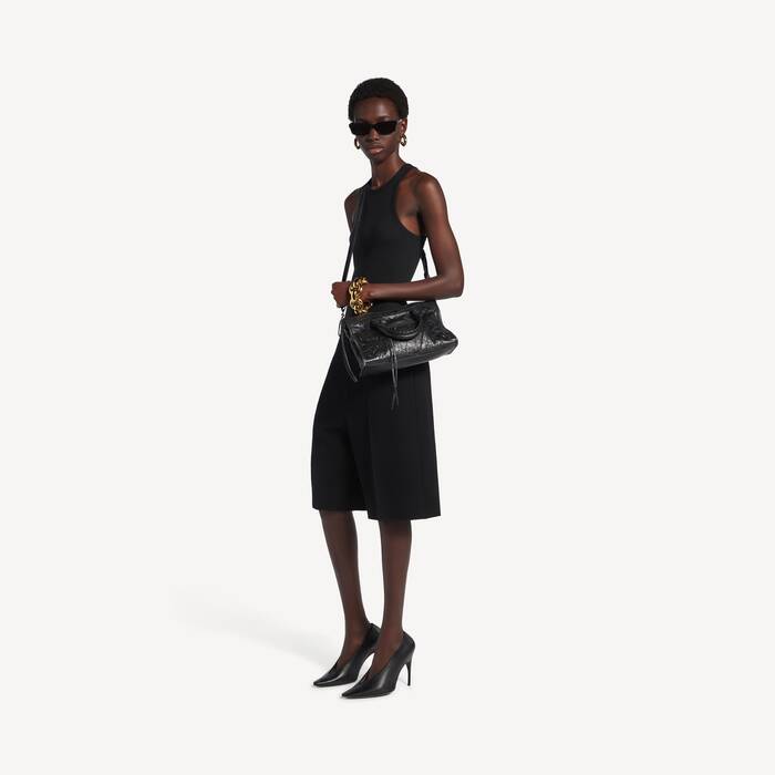 Women's Le City Bag Small in Black - Women | Balenciaga Australia EN - Image 3