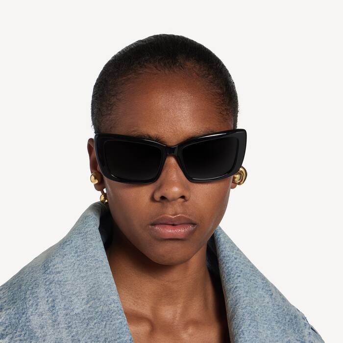 Occhiali Cat-eye Palma da Donna in Nero - Donna | Balenciaga Italia IT - Image 2