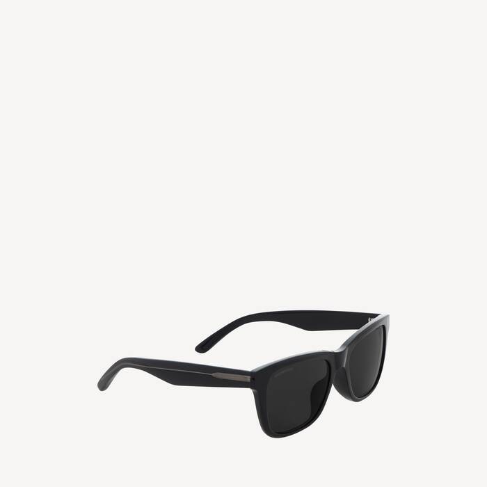 Lunettes De Soleil Soho Square Af  pour Homme en Noir - Homme | Balenciaga Monaco FR - Image 2