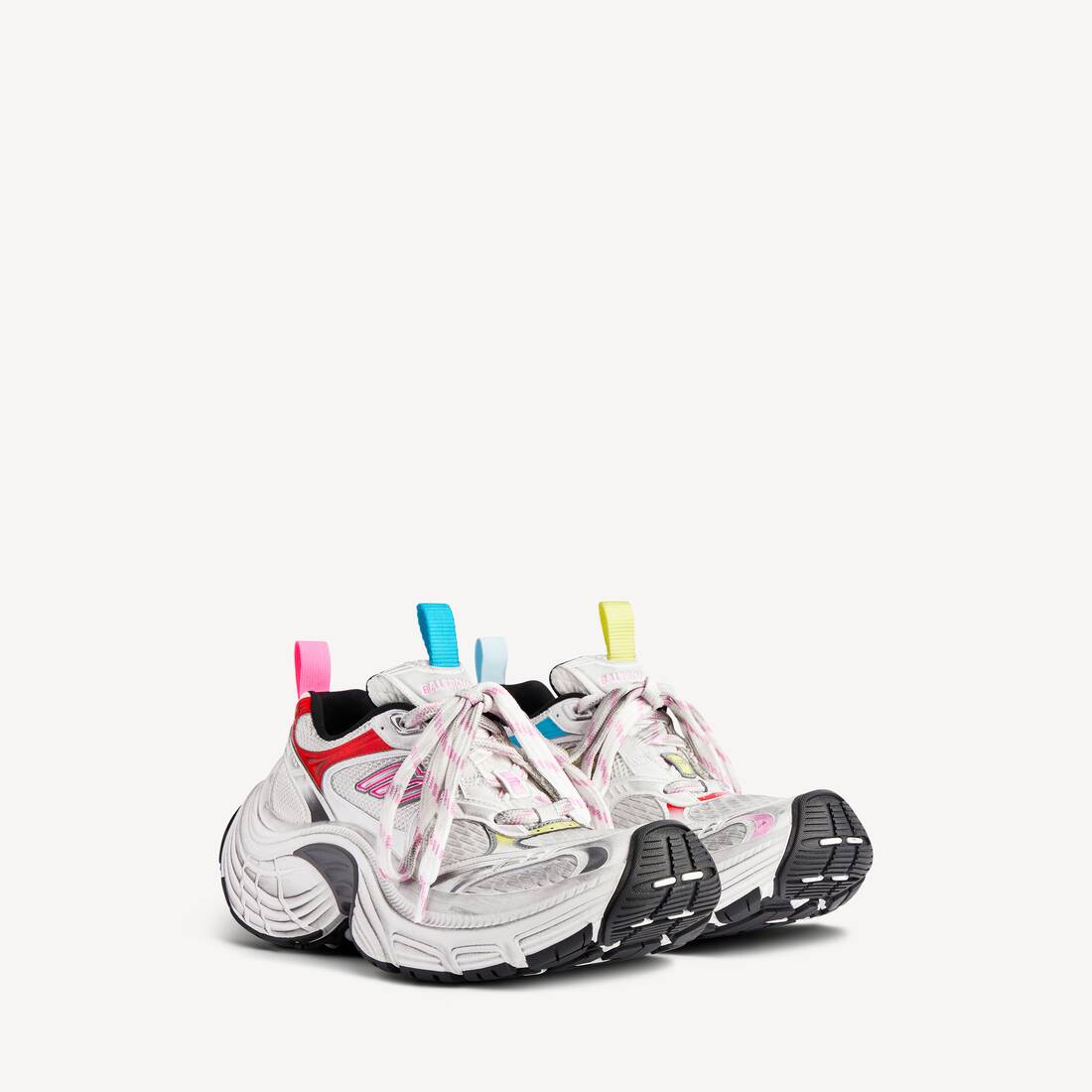 Women's 6xl Sneaker in White/pink/multicolored/black | Balenciaga Saudi Arabia EN - Image 2