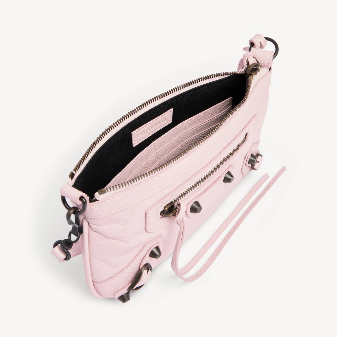 Women's Le City Pouch On Strap in Petal Pink | Balenciaga Mexico EN - Image 5