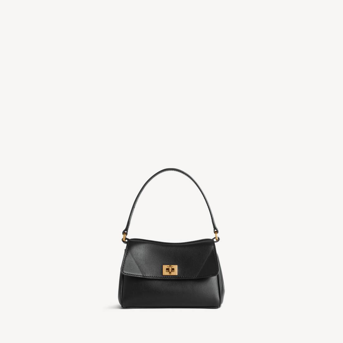Women's Rodeo Bag With Chain Nano in Black | Balenciaga Netherlands EN - Image 4