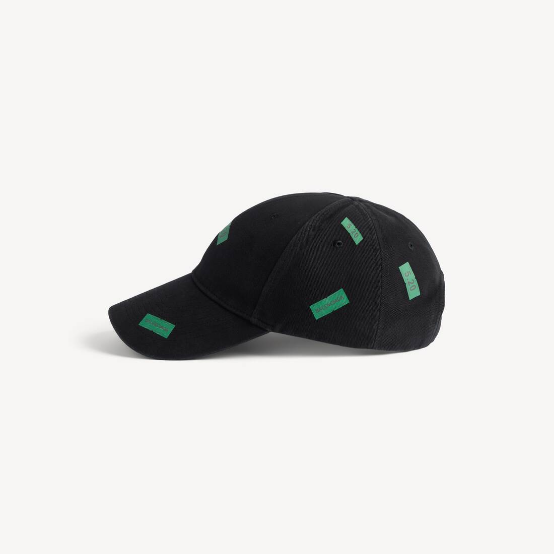 520 Stickers Cap f&uuml;r Herren in Schwarz | Balenciaga Deutschland DE - Image 5