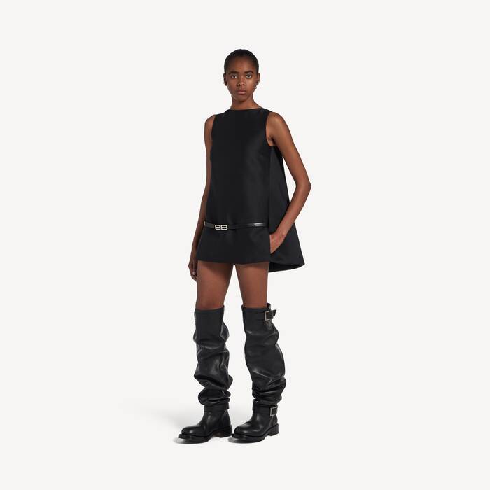 A-line Kleid f&uuml;r Damen in Schwarz - Damen | Balenciaga Deutschland DE - Image 1