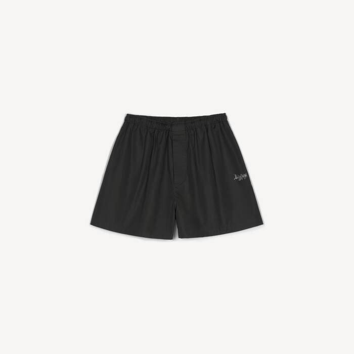 Men's Sketchy Relaxed Fit Shorts in Black - Men | Balenciaga United Kingdom EN - Image 1