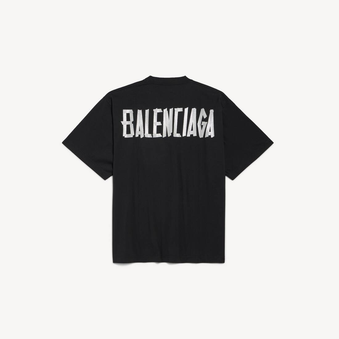 ブラック の ウィメンズ Glitter Tape Type ラージフィット T-シャツ  | Balenciaga 日本 JA - Image 2