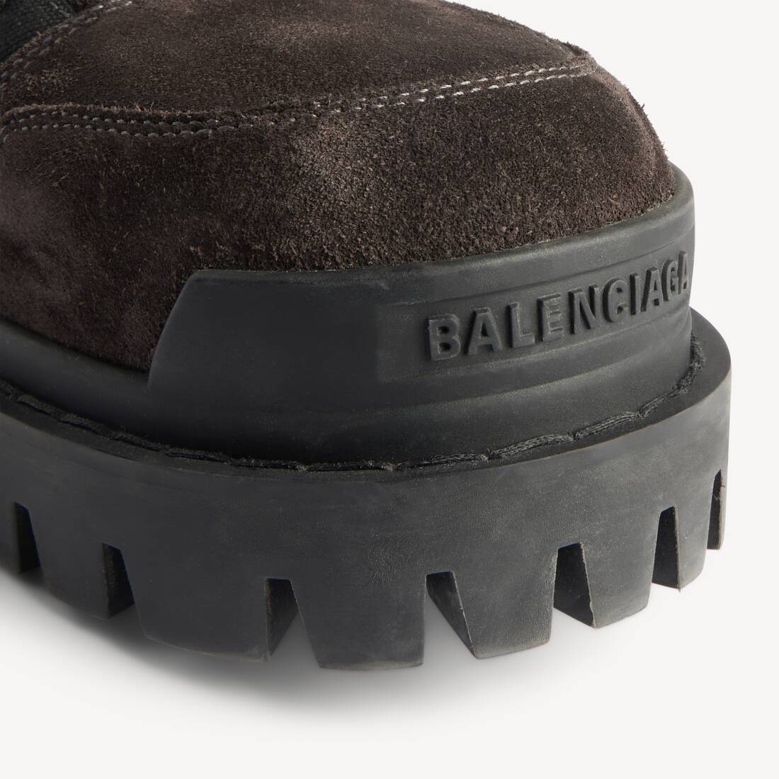 Men's Combat Strike Low Boot in Brown/black | Balenciaga United States EN - Image 4