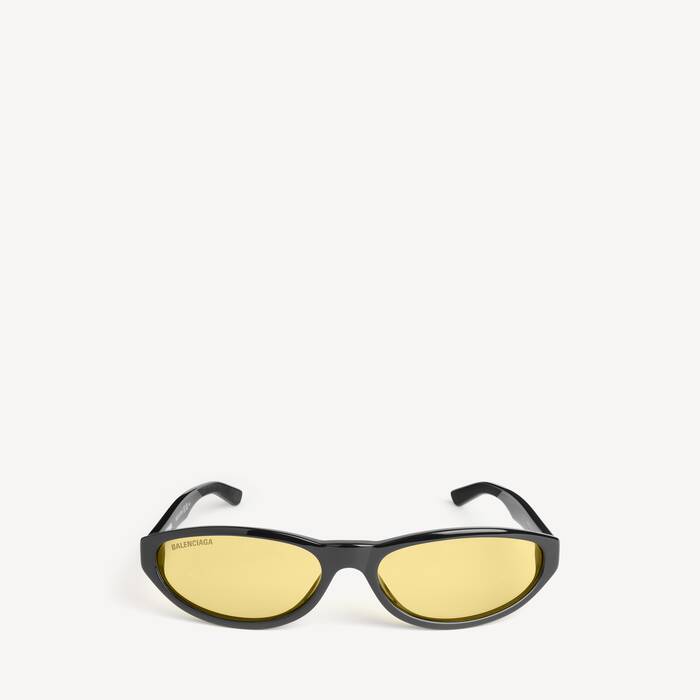 Gafas Focus Neo in Negro/amarillo | Balenciaga Espa&ntilde;a ES - Image 1