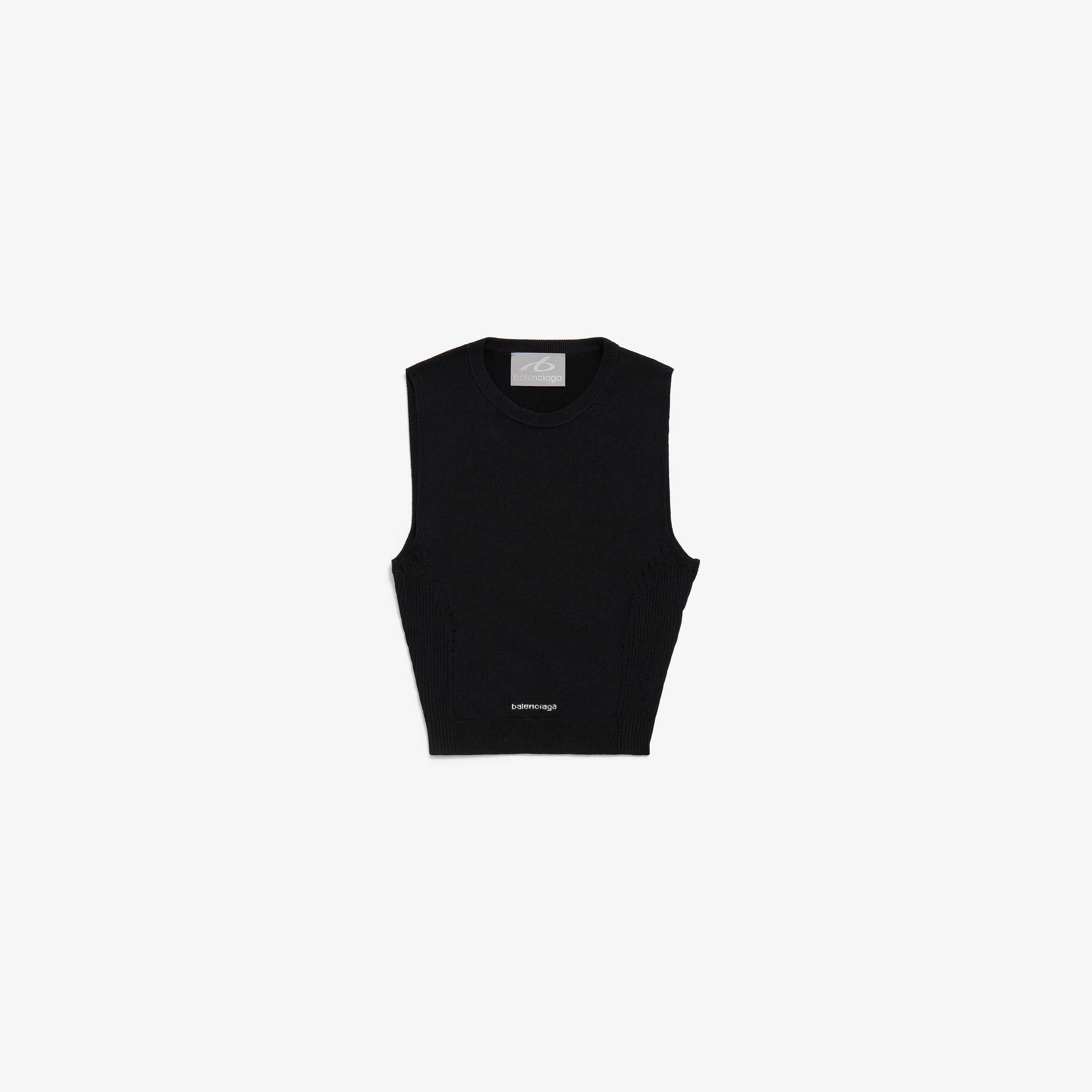 Balenciaga techwear cropped tank top