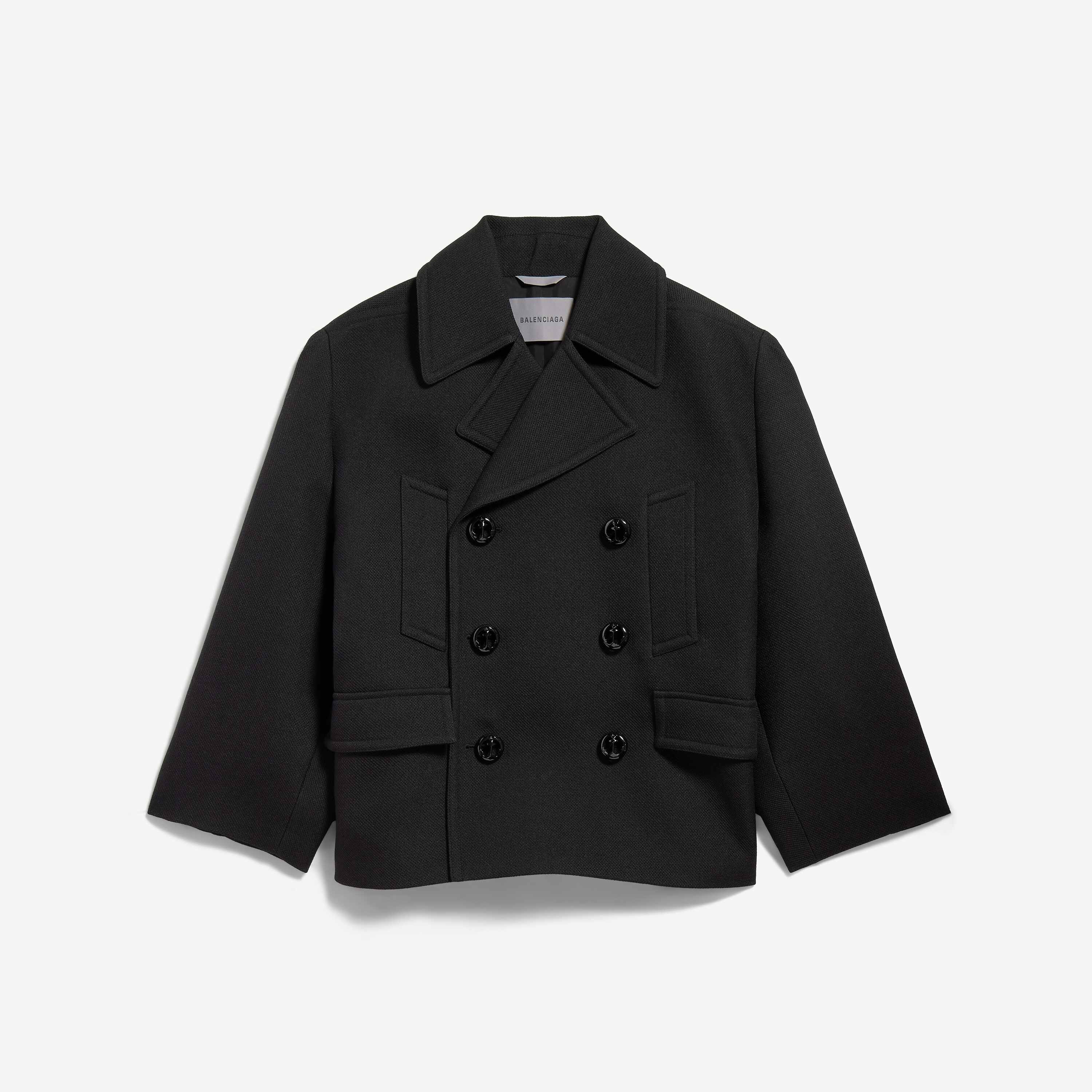 balenciaga p coat archive opium 短丈　ニコラ期 Short peacoat