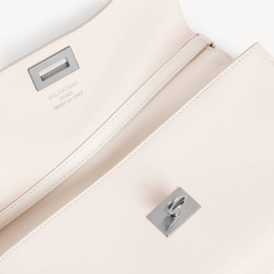 Femme's Portefeuille Rodeo Cha&icirc;ne in Blanc Optique | Balenciaga Belgique FR - Image 6