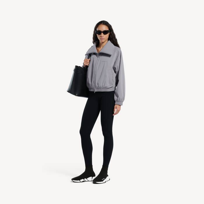 Speed 2.0 Sneaker Aus Recyceltem Strick Mit Zweifarbiger Sohle f&uuml;r Damen in Schwarz - Damen | Balenciaga Deutschland DE - Image 2