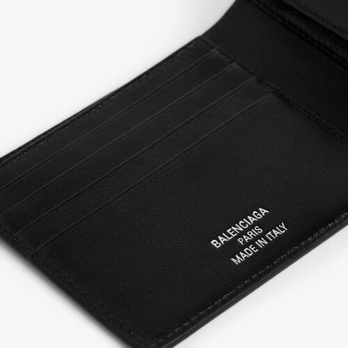 porte-monnaie pli&eacute; carr&eacute; shopper