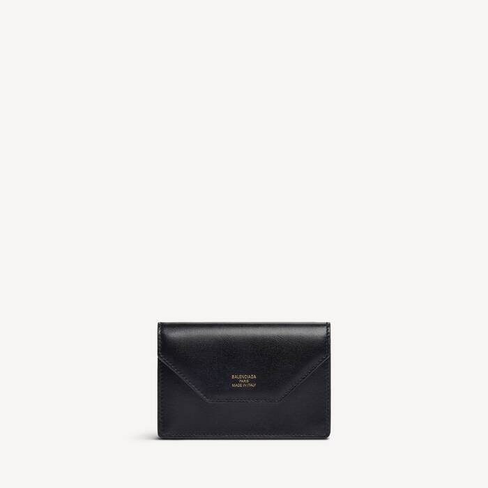 ブラック の ウィメンズ Envelope フラップカードホルダー  - ウィメンズ | Balenciaga 日本 JA - Image 1