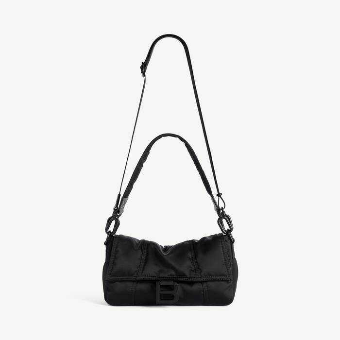 Men's Hourglass Board Bag Small in Black - Men | Balenciaga Australia EN - Image 1