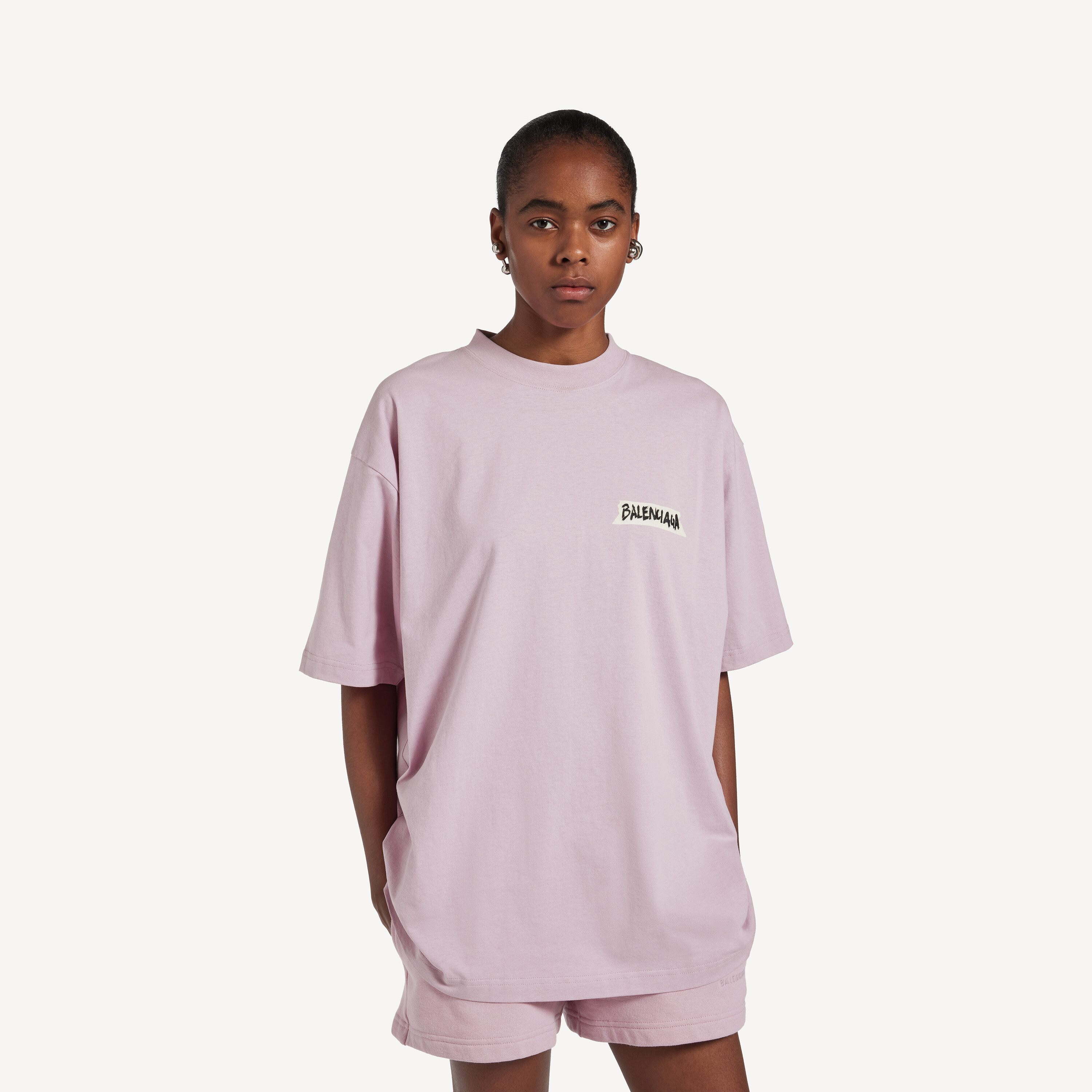 Balenciaga masking tape medium fit t-shirt
