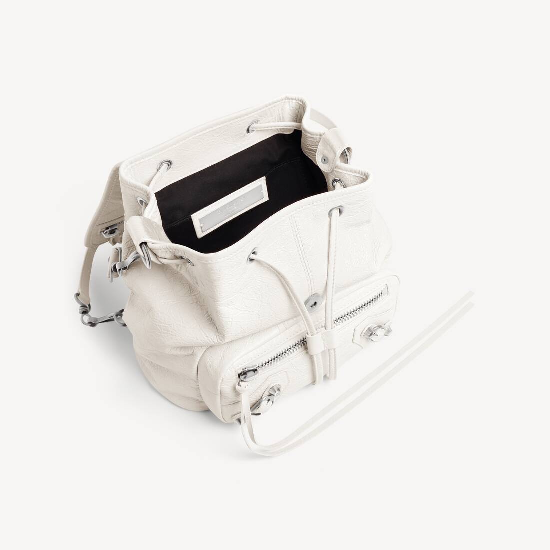 Women's Le City Backpack Mini in Optic White | Balenciaga United States EN - Image 4