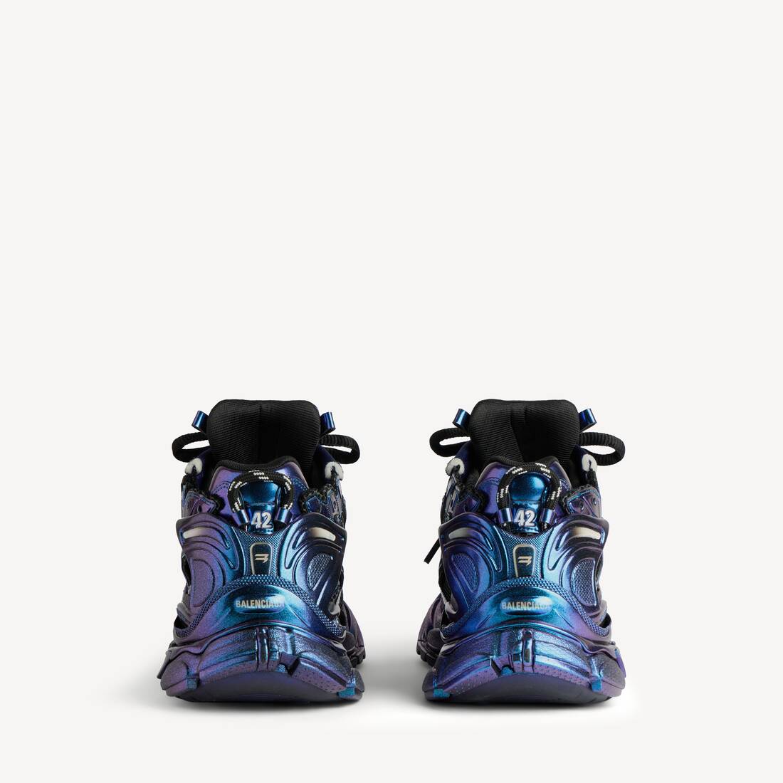 ブルー の メンズ Runner Iridescent スニーカー | Balenciaga 日本 JA - Image 3